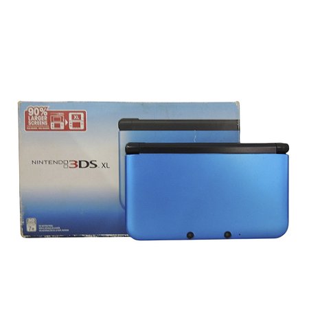 Console Nintendo 3DS XL Azul - Nintendo (DESBLOQUEADO)