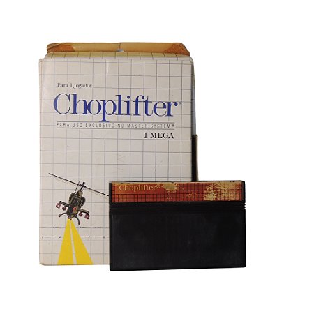 Jogo Choplifter - Master System