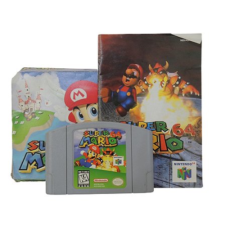 Jogo Super Mario 64 - N64