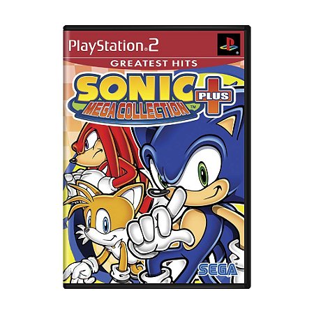 Jogo Sonic Mega Collection Plus - PS2