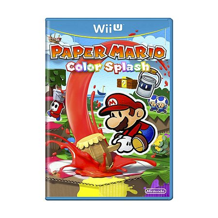 Jogo Paper Mario: Color Splash - Wii U