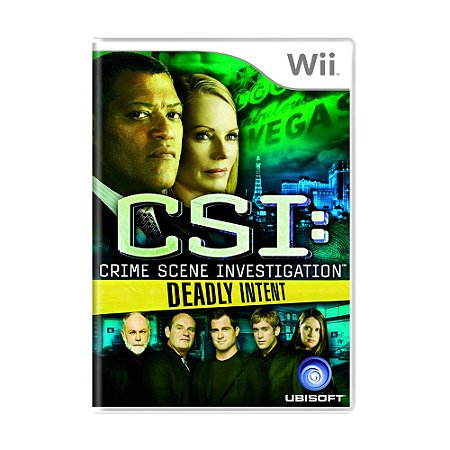 Jogo CSI: Deadly Intent - Wii