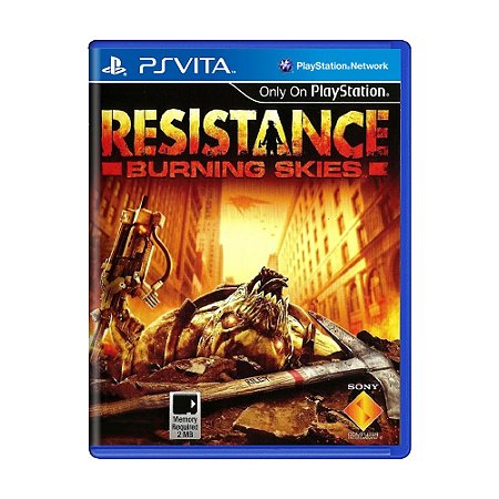 Jogo Resistance: Burning Skies - PS Vita