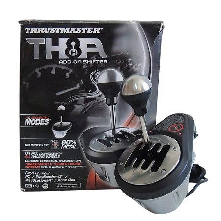 Câmbio Thrustmaster TH8A Shifter Add-On - Multiplataforma