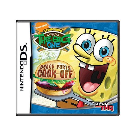 Jogo SpongeBob vs. The Big One: Beach Party Cook-Off - DS