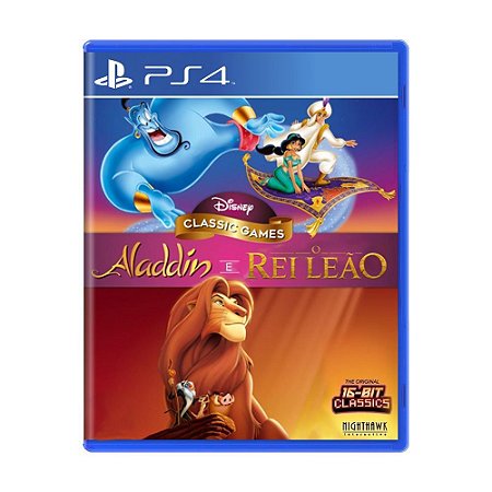 Jogo Disney Classic Games: Aladdin e O Rei Leão - PS4