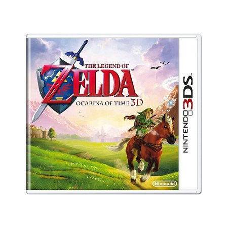 Jogo The Legend of Zelda: Ocarina of Time 3D - 3DS (Lacrado)