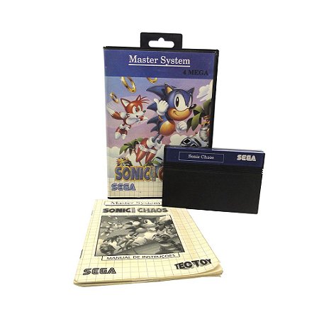 Jogo Sonic the Hedgehog Chaos - Master System