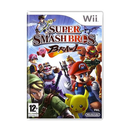 Jogo Super Smash Bros. Brawl - Wii (Europeu)