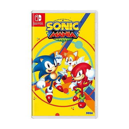 Jogo Sonic Mania Plus - Switch