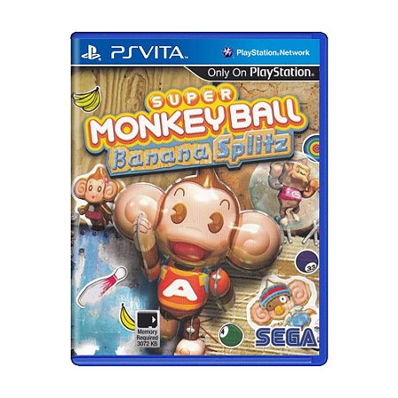 Jogo Super Monkey Ball: Banana Splitz - PS Vita