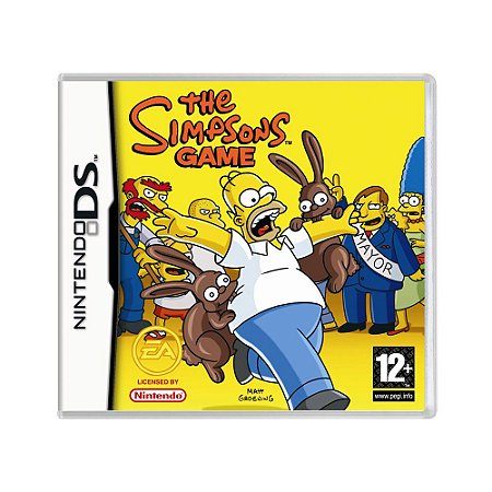 Jogo The Simpsons Game - DS (Europeu)