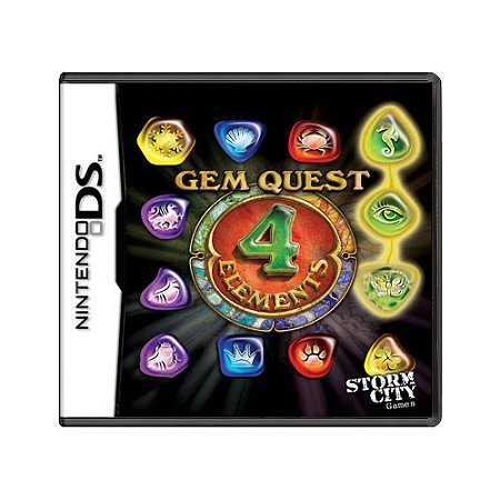 Jogo Gem Quest: 4 Elements - DS