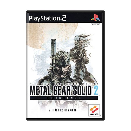 Jogo Metal Gear Solid 2: Substance - PS2