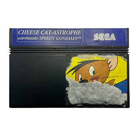 Jogo Cheese Cat-Astrophe Starring Speedy Gonzales - Master System