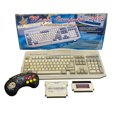 Magic Computer PC 95 + Adaptador para Cartucho de 72 Pinos - Dynacom