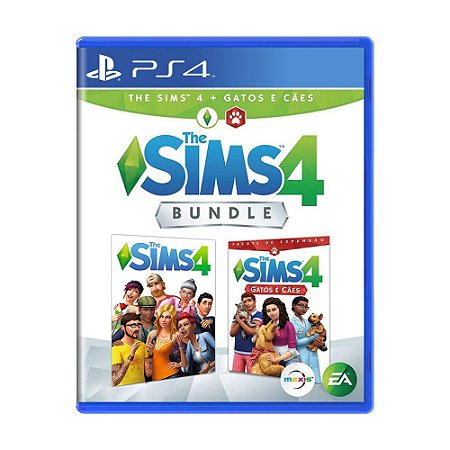 Jogo The Sims 4 + Gatos e Cães (Bundle) - PS4