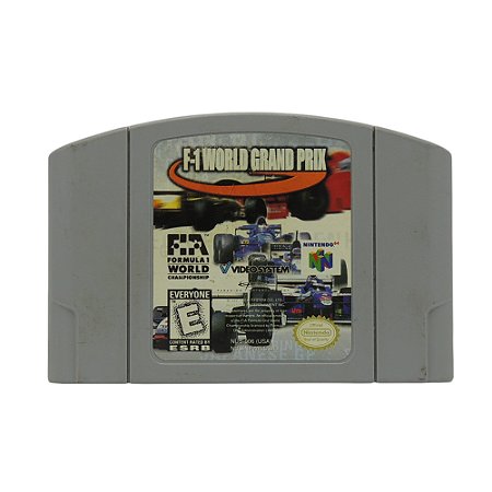Jogo F-1 World Grand Prix - N64