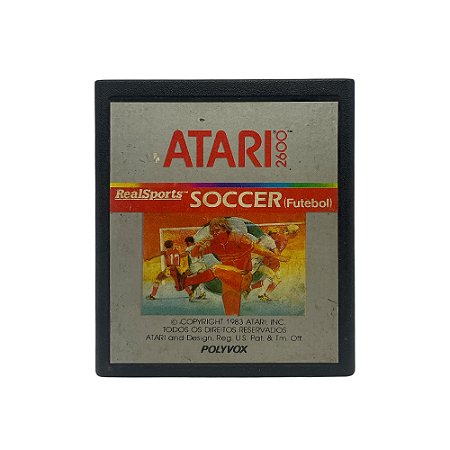 Jogo RealSports Soccer (Futebol) - Atari