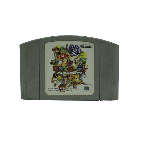 Jogo Mario Party - N64 (Japonês)