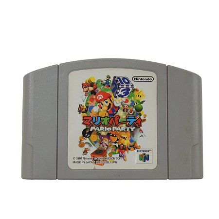 Jogo Mario Party - N64 (Japonês)