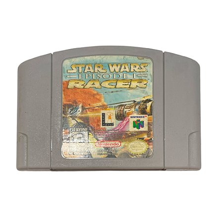 Jogo Star Wars Episode I: Racer - N64