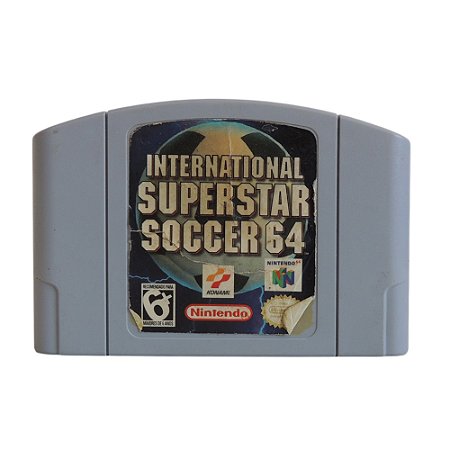 Jogo International Superstar Soccer 64 - N64