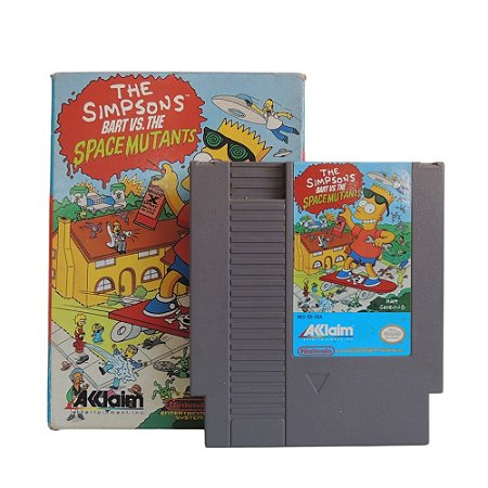 Jogo The Simpsons: Bart vs. the Space Mutants - NES
