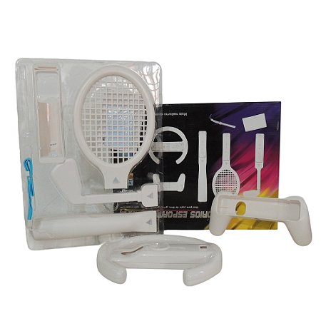 Kit Acessórios Esportivos Para Wii