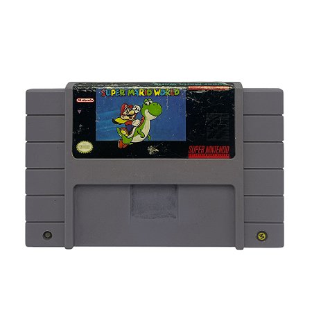 Jogo Super Mario World - SNES