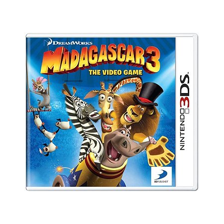 Jogo DreamWorks Madagascar 3: The Video Game - 3DS