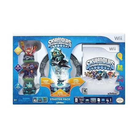 Jogo Skylanders: Spyro's Adventure (Starter Pack) - Wii