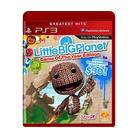 Jogo LittleBigPlanet (Game of the Year Edition) - PS3 (Greatest Hits)