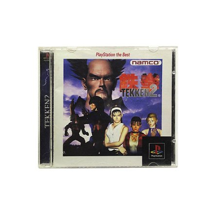 Jogo Tekken 2 - PS1 (Japonês)
