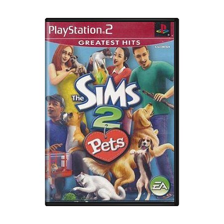Jogo The Sims 2: Pets - PS2 (Greatest Hits)