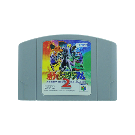 Jogo Pokémon Stadium 2 - N64 (Japonês)