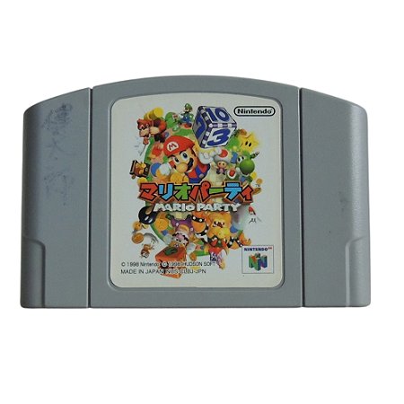 Jogo Mario Party - N64 (Japonês)