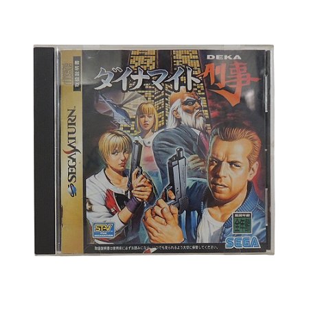 Jogo Dynamite Deka - Sega Saturn (Japonês)