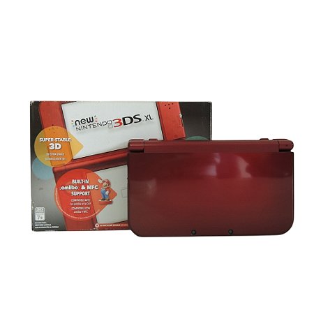 Console Nintendo New 3DS XL New Red - Nintendo