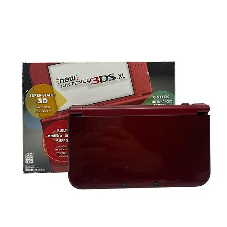Console Nintendo New 3DS XL New Red - Nintendo