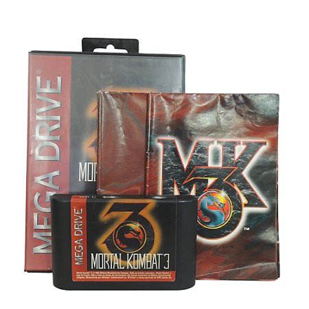Jogo Mortal Kombat 3 - Mega Drive