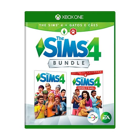 Jogo The Sims 4 + Gatos e Cães (Bundle) - Xbox One