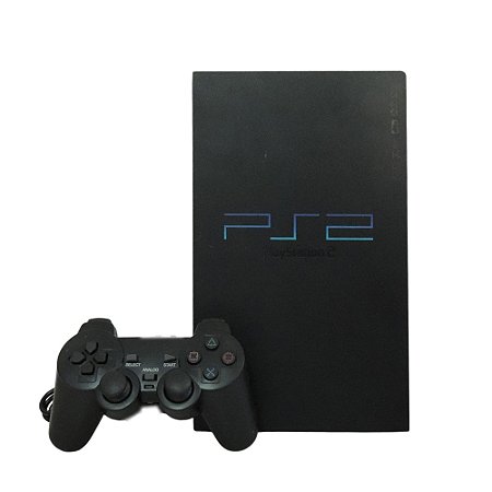 Console PlayStation 2 Fat Preto - Sony (Americano)