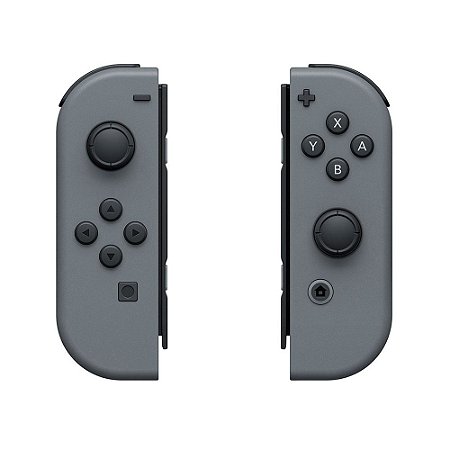 Controle Nintendo Joy-Con (Direito e Esquerdo) Cinza - Switch