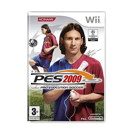 Jogo Pro Evolution Soccer 2009 - Wii (Europeu)