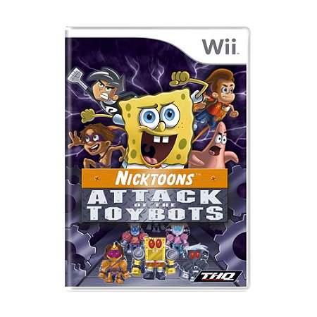 Jogo Nicktoons: Attack of the Toybots - Wii
