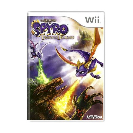 Jogo The Legend of Spyro: Dawn of the Dragon - Wii