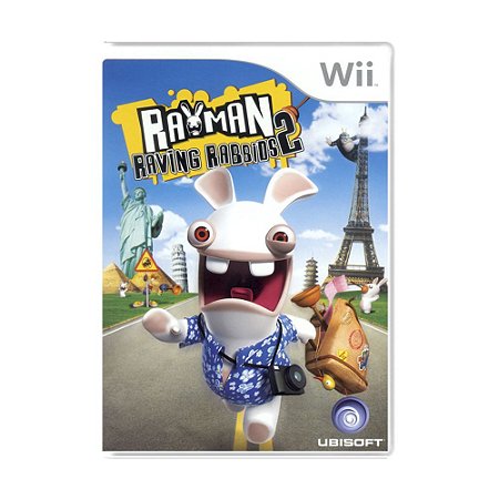 Jogo Rayman Raving Rabbids 2 - Wii