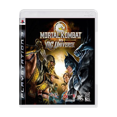 Jogo Mortal Kombat vs. DC Universe - PS3
