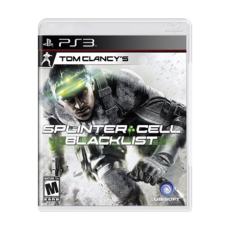 Jogo Tom Clancy's Splinter Cell: Blacklist - PS3